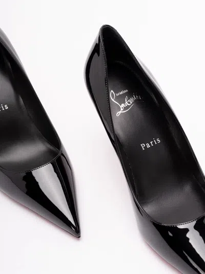 Christian Louboutin Women Miss Z 80 Patent Leather Pumps In Black