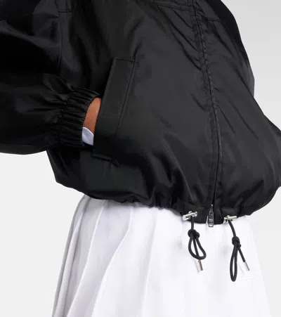 Prada Re-nylon Jacket In Black