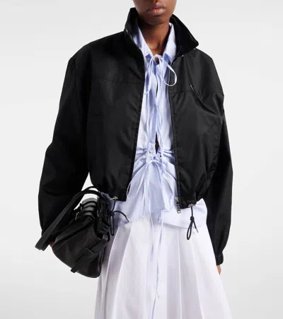 Prada Re-nylon Jacket In Black