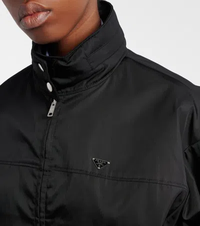 Prada Re-nylon Jacket In Black