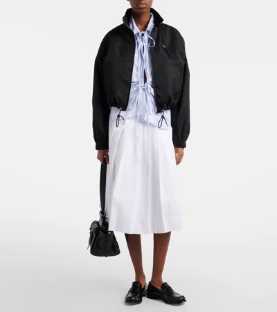 Prada Re-nylon Jacket In Black