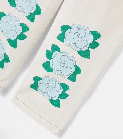 Tinycottons Floral Jeans In Multi