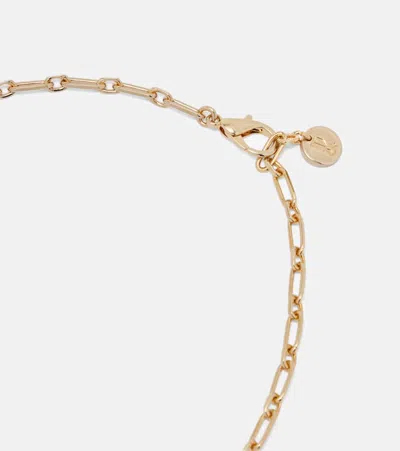 La Doublej Solid Ladybug Embellished Necklace In Gold