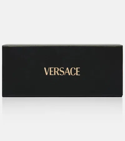 Versace Rectangular Sunglasses In Multi