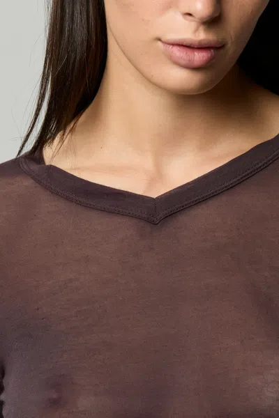 Asher Saskia Longsleeve Micro V In White