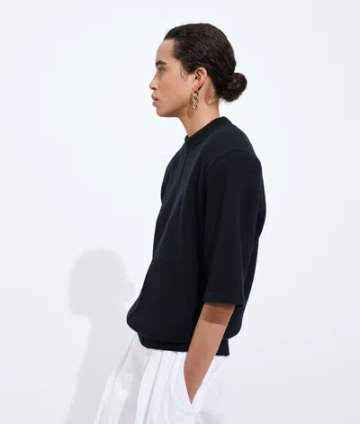 Bottega Veneta Wool Tailored Top In Blue