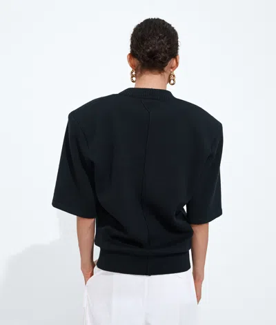 Bottega Veneta Wool Tailored Top In Blue