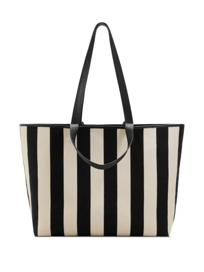 Ami Alexandre Mattiussi Ami Paris Ami De Coeur Medium Black Cotton Polyester Polyurethane Shoulder Bag In Multi