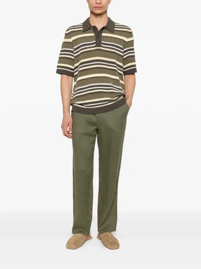 Samsoe & Samsoe Sajabari X Elasticated Trousers In Green
