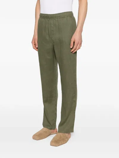 Samsoe & Samsoe Sajabari X Elasticated Trousers In Green