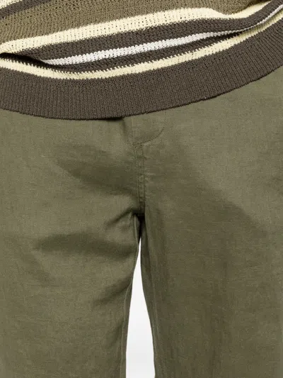 Samsoe & Samsoe Sajabari X Elasticated Trousers In Green