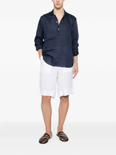 Kiton Drawstring-fastening Shorts In White