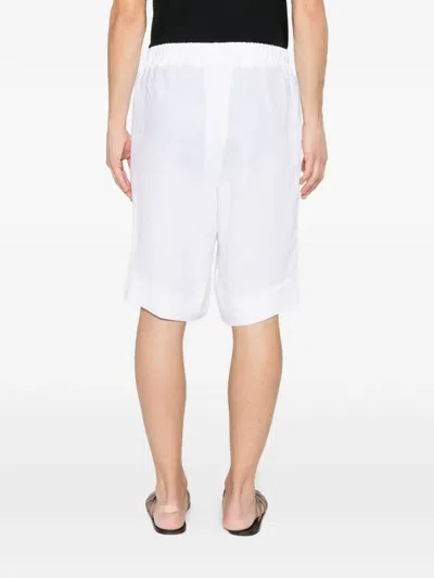 Kiton Drawstring-fastening Shorts In White