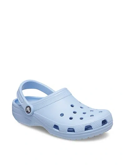 Pink Crocs Classic Solid Clogs In Blue