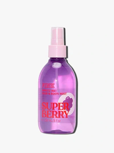 Victoria's Secret Beauty Body Care Super Berry Hair & Mist In Gray
