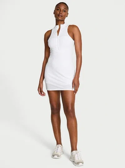 Victoria's Secret Vsx Activate™ Collared Mini Dress In White