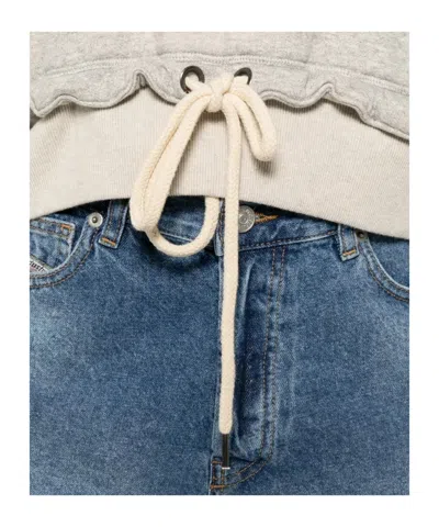 Diesel Five-pockets Short In Blue