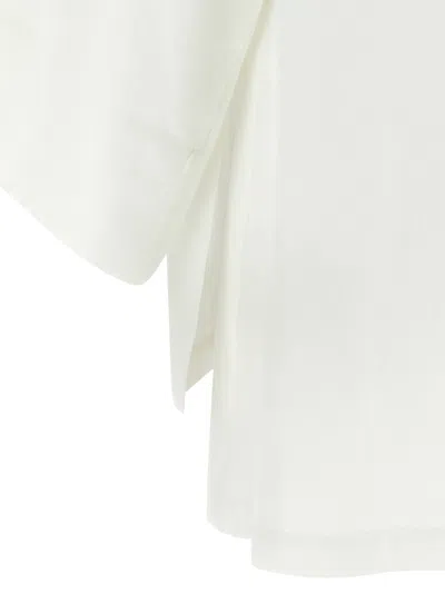 The Row White Regular Solid Top In White