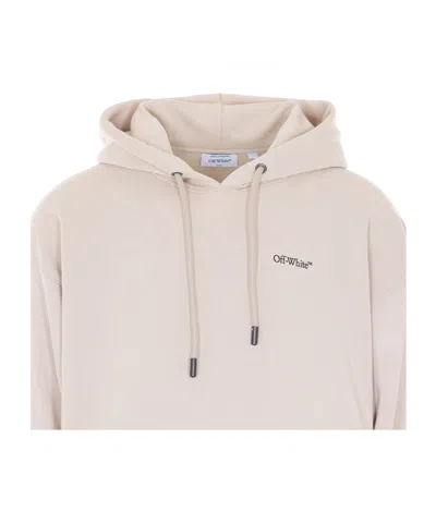 Off-white Long-sleeved Sweatshirt In Neutral