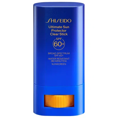 Shiseido Ultimate Sun Protector Clear Stick Spf 60+ Sunscreen 0.7 Oz.