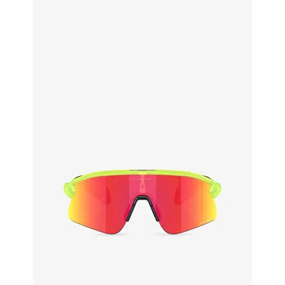Oakley Stunt Devil Prizm Ruby Shield Unisex Sunglasses Oo9517 951703 39 In Multi