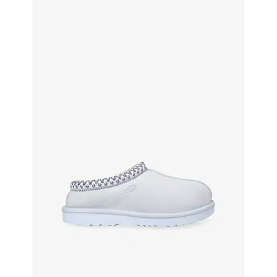 Ugg Kids' Tasman Ii Round Toe Slippers In White