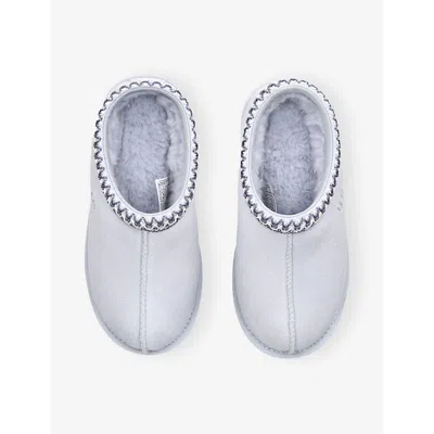 Ugg Kids' Tasman Ii Round Toe Slippers In White