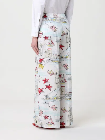 Antonio Marras Patterned Trousers In White
