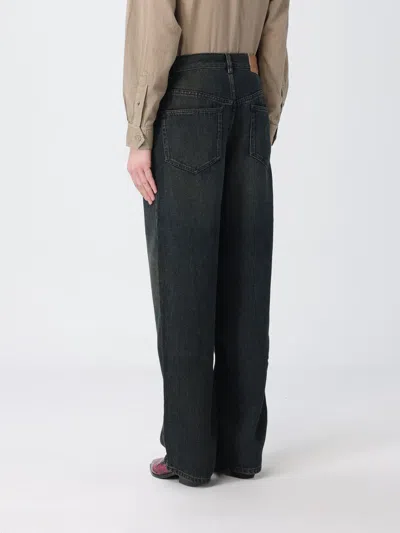 Isabel Marant Logo Patch Flared Jeans In Orange