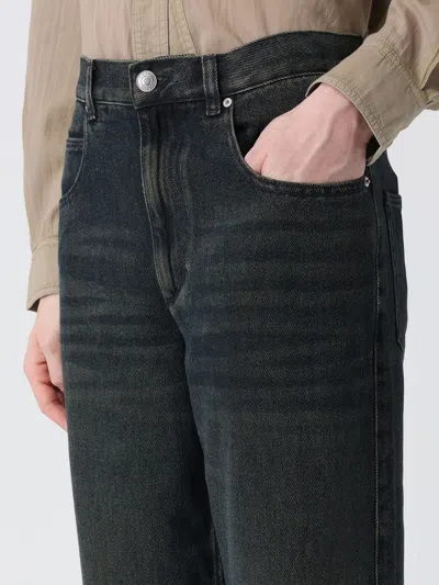 Isabel Marant Logo Patch Flared Jeans In Orange