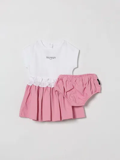 Balmain Romper Kids  In Pink