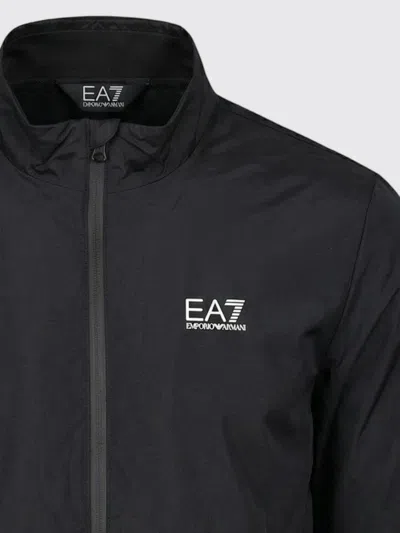 Ea7 Jacket Men  In Black
