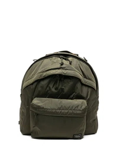 Porter Double Pack Daypack Large Backpack In Green