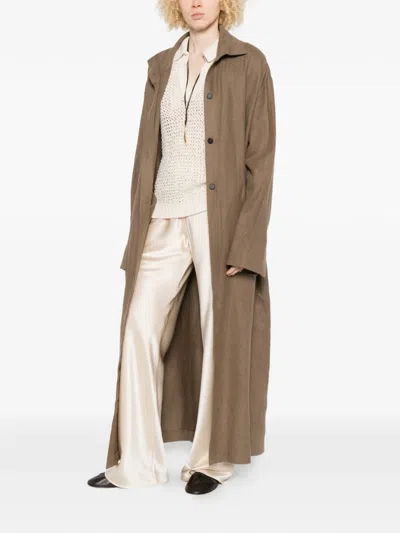 Ruohan Elm Penrhyn Collared Coat In Pattern