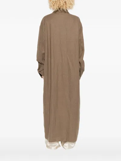 Ruohan Elm Penrhyn Collared Coat In Pattern