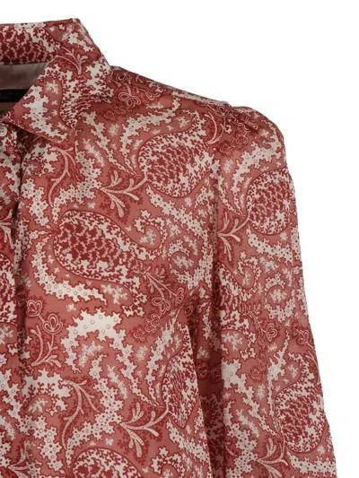Weekend Max Mara Patterned Shirt In Red