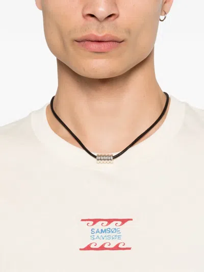 Samsoe & Samsoe Sagergei T-shirt In Neutral