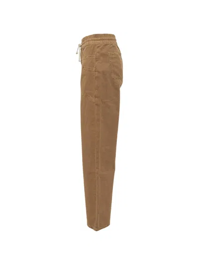Ba&sh Drawstring Jeans In Brown