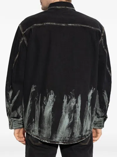 Off-white Patch-pocket Shirt Jacket In Pattern