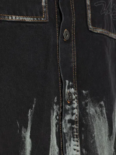 Off-white Patch-pocket Shirt Jacket In Pattern