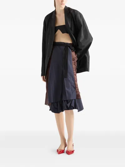 Prada Wool Top In Pattern