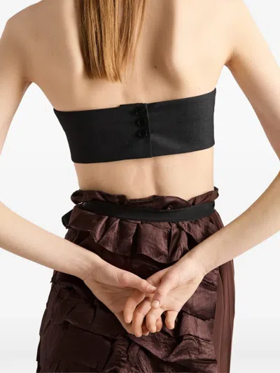 Prada Wool Top In Pattern