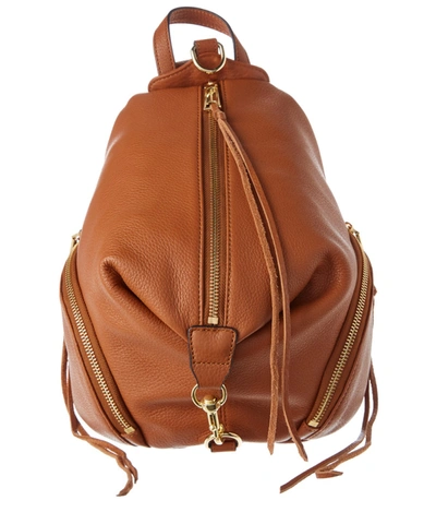 Rebecca Minkoff Julian Medium Leather Backpack' In Tan