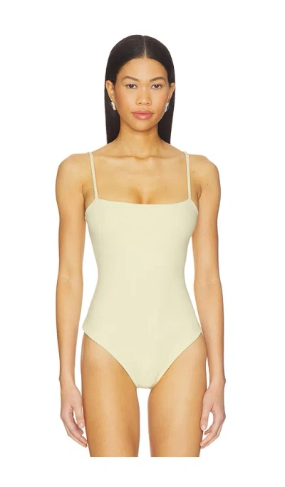 Susana Monaco String Bodysuit In White