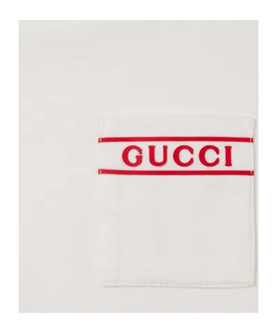 Gucci Baby Cotton T-shirt In White
