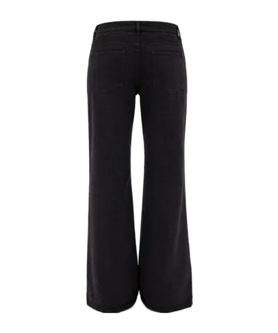 Ann Demeulemeester Belt Loop Jeans In Black