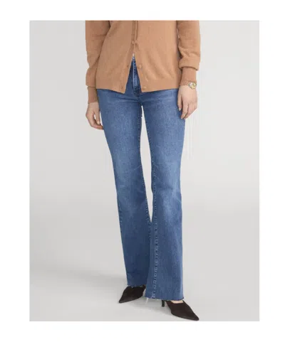 Frame Belt Loop Jeans In Blue