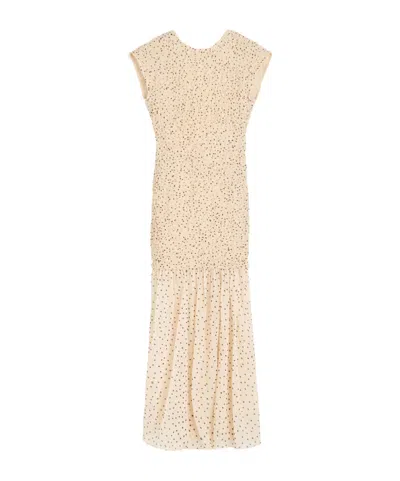 By Malene Birger Corinna Maxi Dress Polka Dot Print In Multi