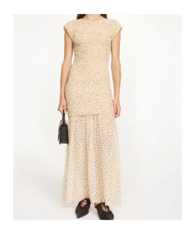 By Malene Birger Corinna Maxi Dress Polka Dot Print In Multi