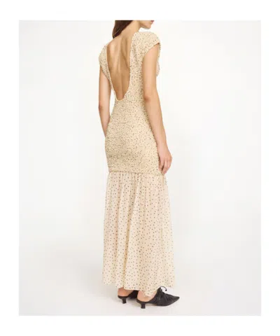 By Malene Birger Corinna Maxi Dress Polka Dot Print In Multi